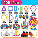 Blocos Magnéticos Construtor Divertido