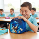 Kit Mochila + Lancheira + Estojo Sonic Raio