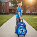 Kit Mochila + Lancheira + Estojo Sonic Raio