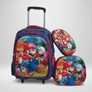 Kit Mochila Infantil Com 3 Acessorios