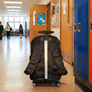 Kit Personagens Mochila Rodinha Infantil Lancheira E Estojo Patrulha Canina Azul Estampado