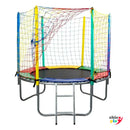 Cama Elástica 1,83m Encanto Kids Lona Preta Nacional Sem Emenda + Brinde